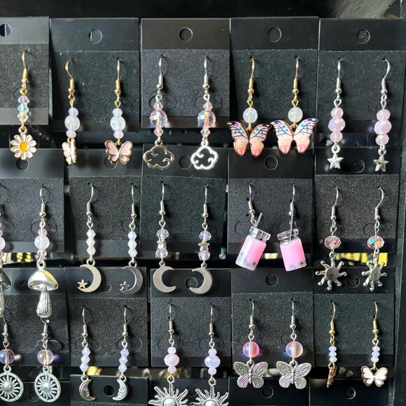 Handmade Charm Earrings - Picture 2 of 11